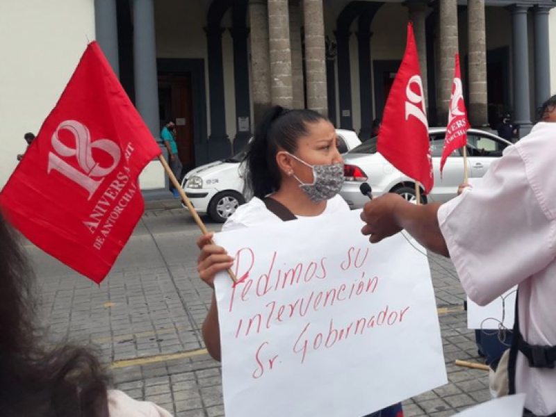 Antorcha Campesina se manifiesta por temor a desalojos en BADEBA