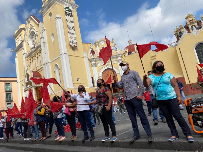 Antorchistas denuncian secuestro de 4 integrantes de la organización