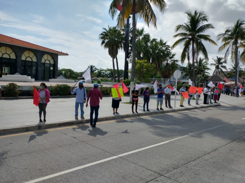 ANTORCHISTAS EXIGEN LA ESCRITURACIÓN DE SUS TERRENOS EN VERACRUZ.