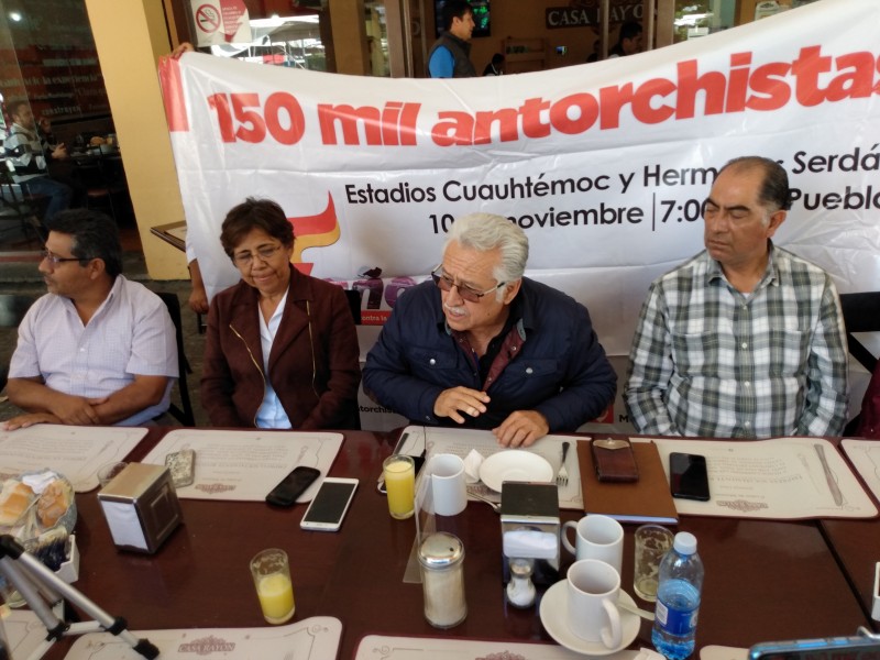 Antorchistas reclamarán obras a edil municipal