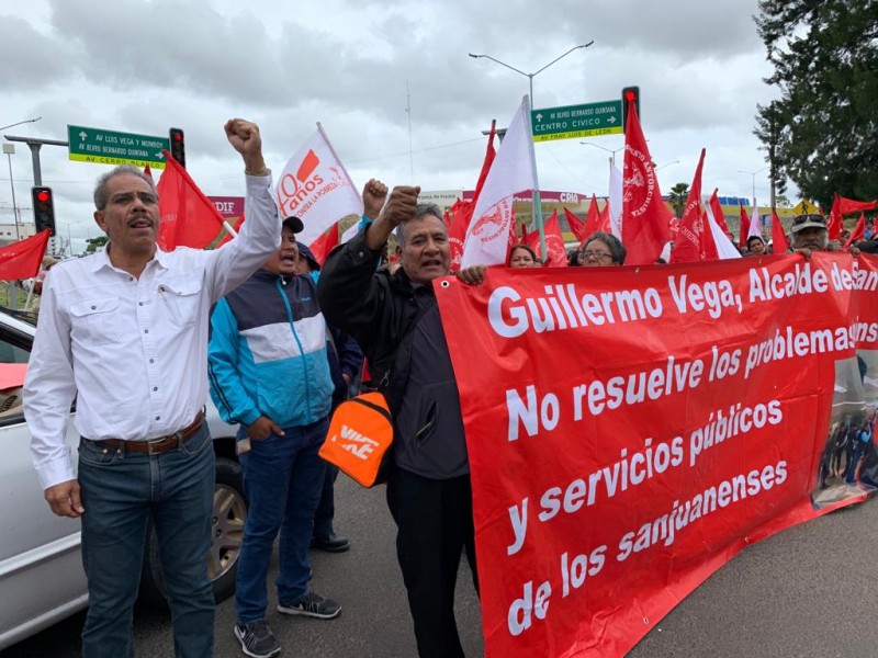 ANTORCHISTAS SE MANIFESTARON EN 4 INFORME DE FDS