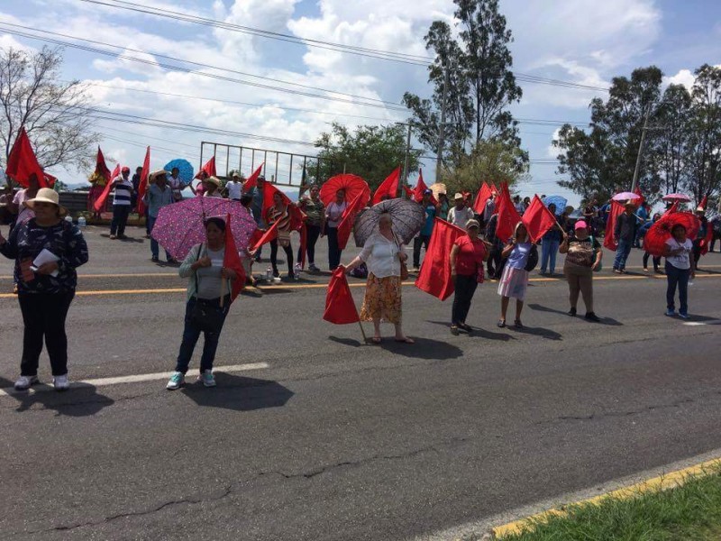 Anuncia antorcha campesina una serie de manifestaciones