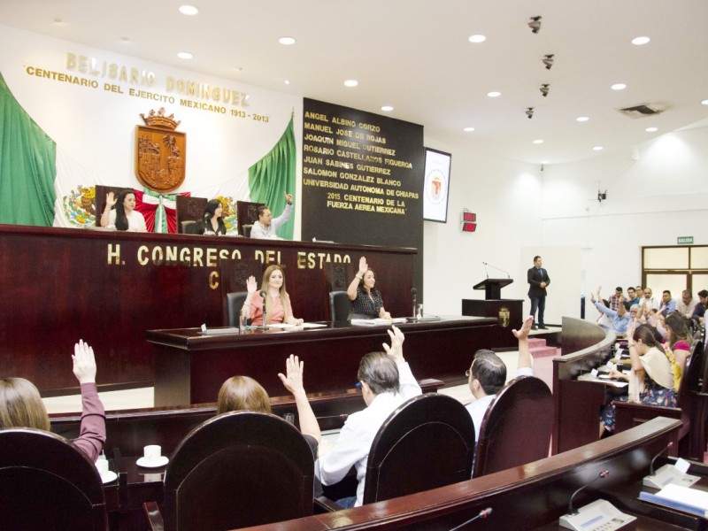 Anuncia Congreso 5o. periodo extraordinario de sesiones