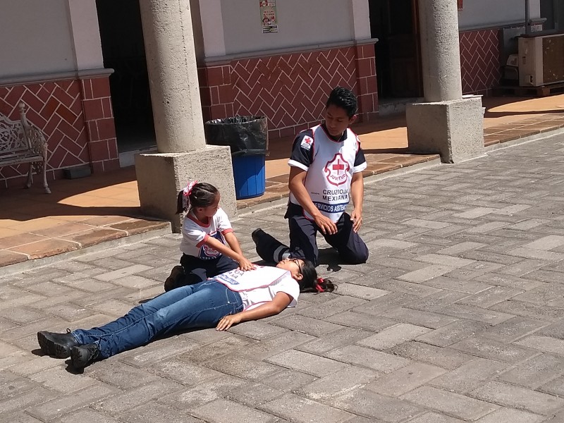 Anuncia Cruz Roja, curso de verano en Puebla