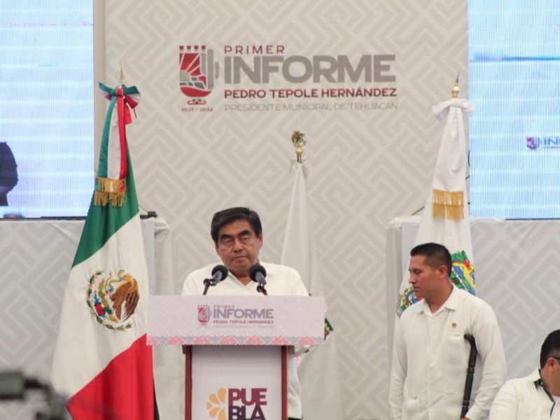 Anuncia el gobernador del estado proyectos para Tehuacán