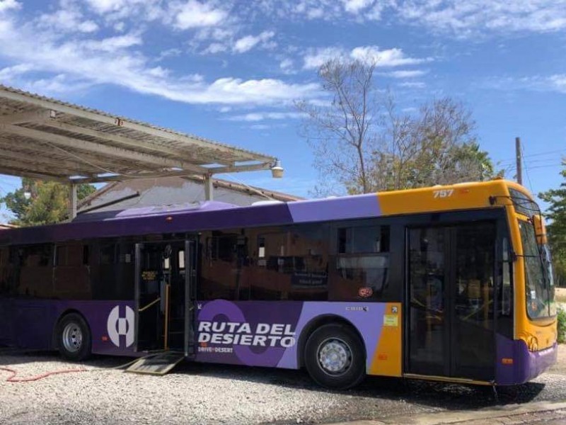 Anuncia empresa de transporte, modificación en horario de servicio