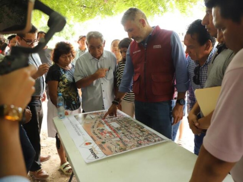 Anuncia SOP obra de pavimentación en Fraccionamiento La Misión