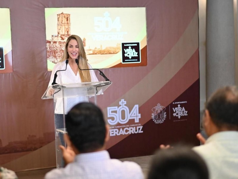 Anuncian actividades por el 504 años de Veracruz