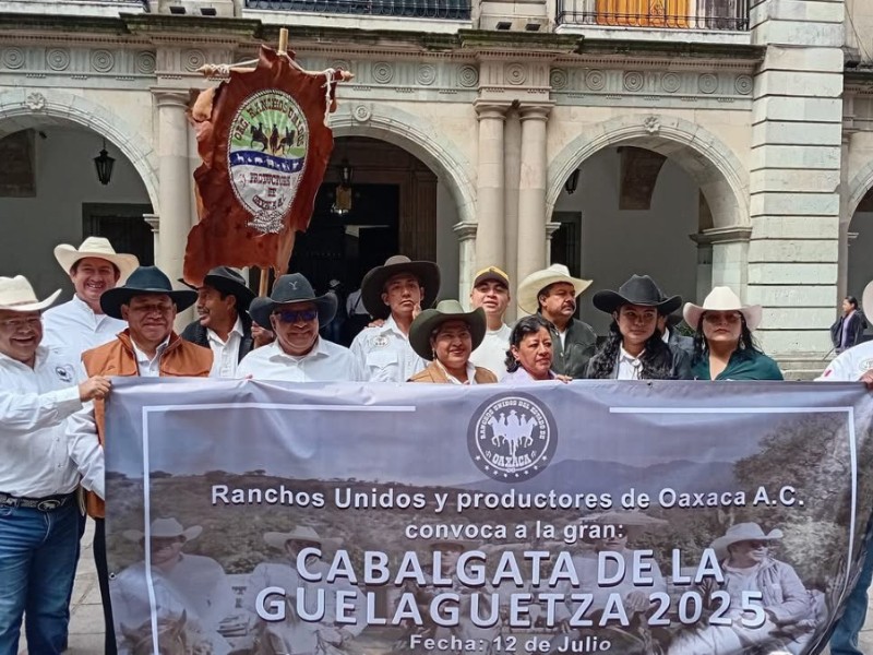 Anuncian Cabalgata Guelaguetza 2025 en la Ciudad de Oaxaca