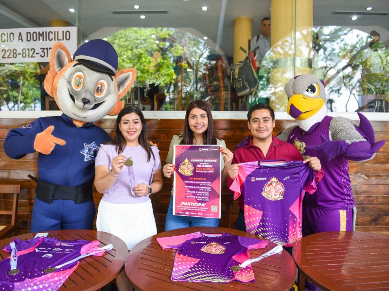 Anuncian carrera de botargas en Xalapa