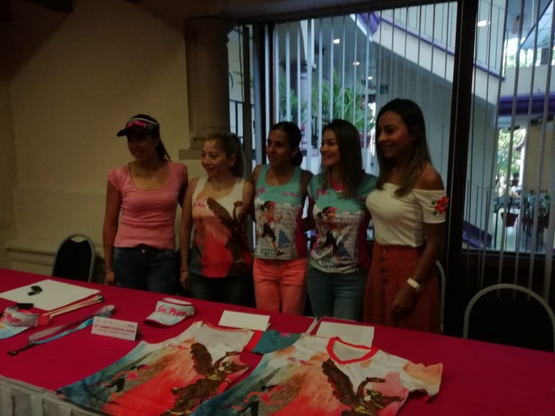 Anuncian carrera de mujeres en Xalapa