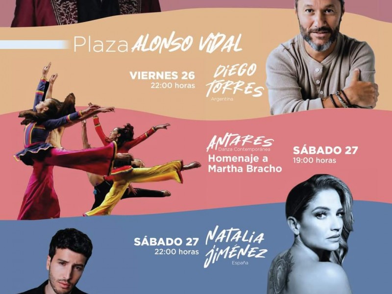 Anuncian cartelera de Fiestas del Pitic 2023