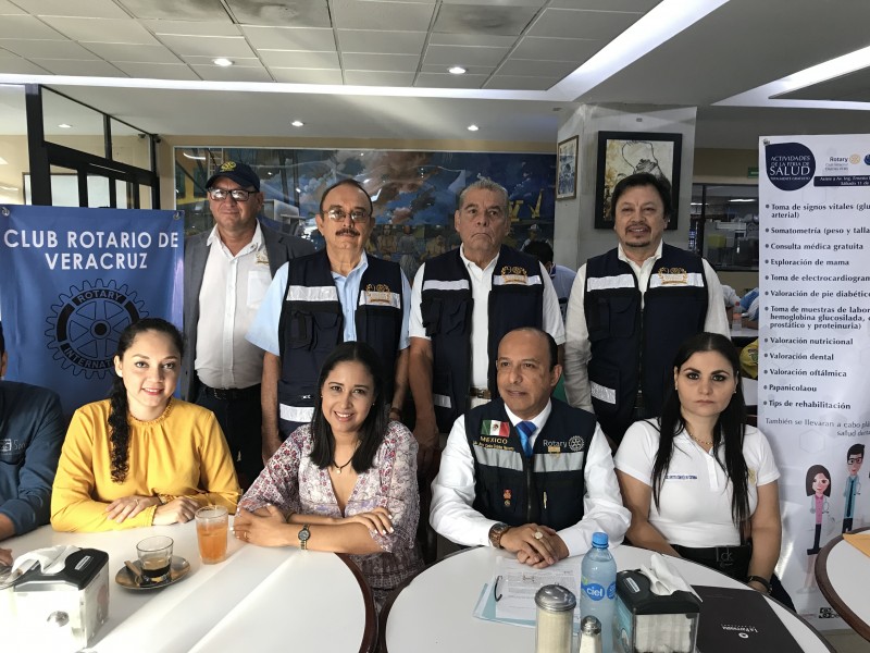 Anuncia Club Rotario Feria de la Salud