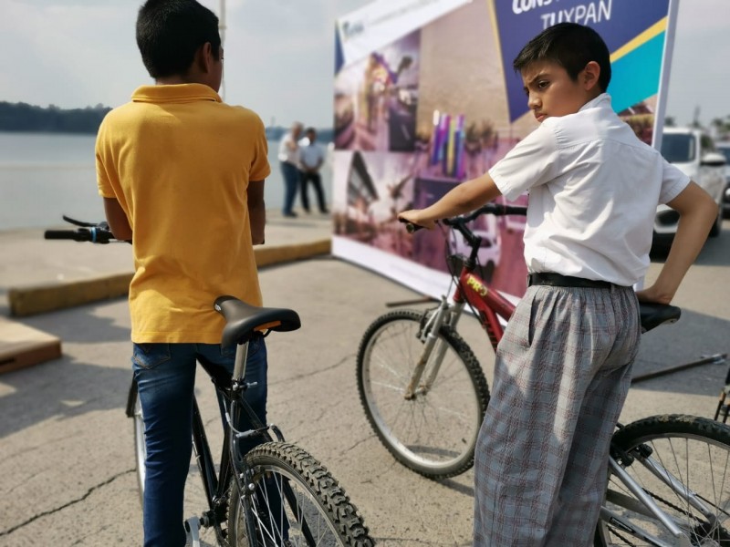 Anuncian construcción de ciclopista en Tuxpan