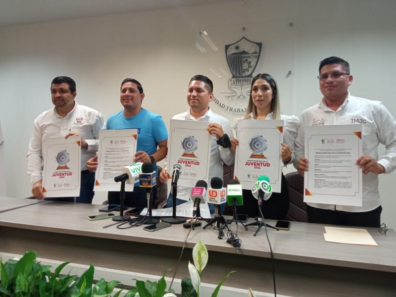 Anuncian convocatoria para Premio Municipal de la Juventud 2022