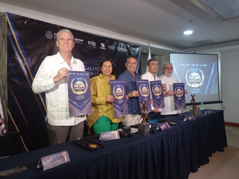 Anuncian cuarta edición del Galardón Turístico Mi Veracruz