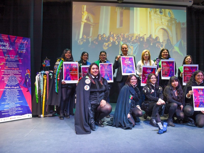 Anuncian Décimo Festival Internacional de Tunas Femeniles en Xalapa