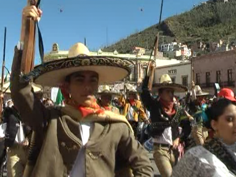 Anuncian desfile del 20 de noviembre en Zacatecas