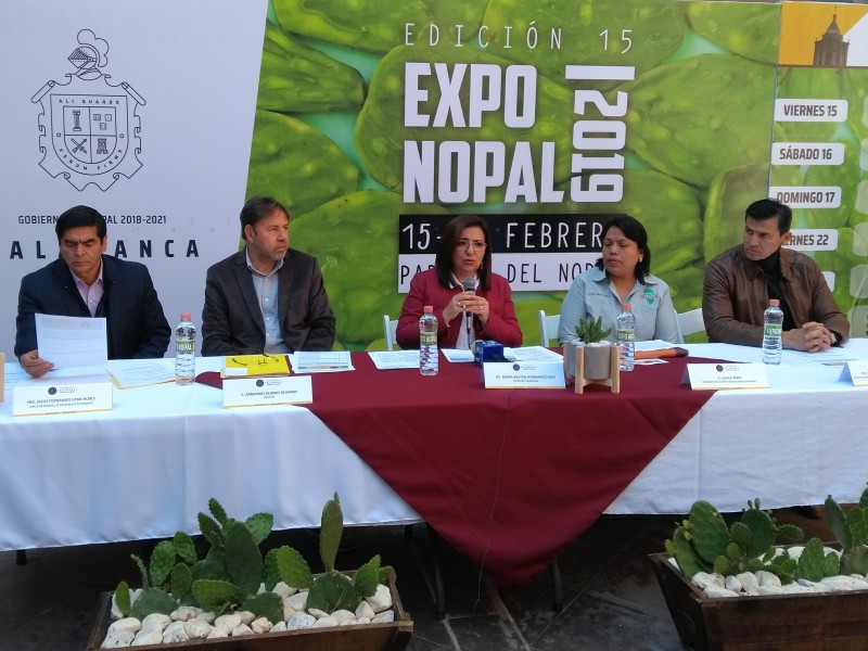Anuncian Edición 15 de Expo Nopal
