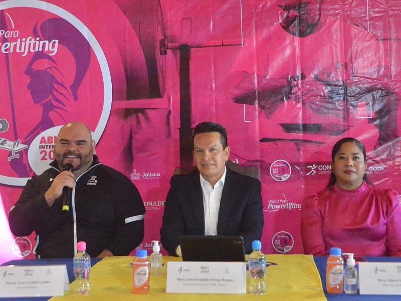 Anuncian el Abierto Internacional de Parapowerlifting