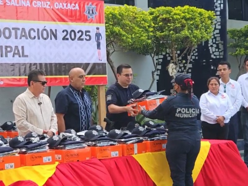 Anuncian evaluaciones medicas en corporaciones policiacas para su fortalecimiento en Salina cruz