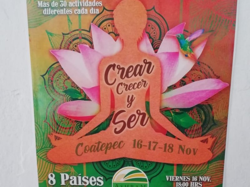 Anuncian Expo Yoga y Salud en Coatepec