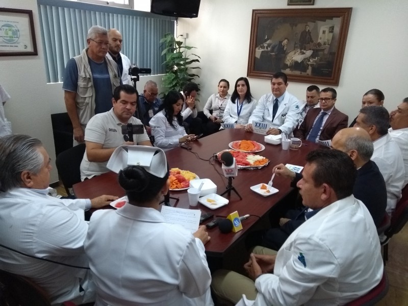 Anuncian festejos del Hospital General, Los Mochis