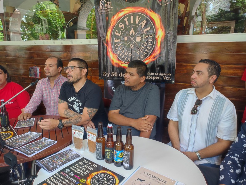 Anuncian 'Festival Asado, Vino y Cerveza' de Coatepec