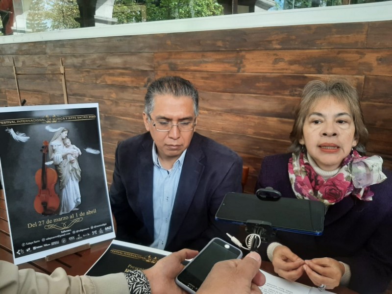 Anuncian Festival de Arte y Musica Sacro en Xalapa