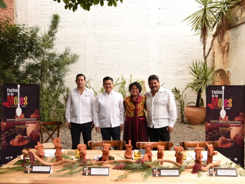 Anuncian Festival de los Moles 2022 en Oaxaca