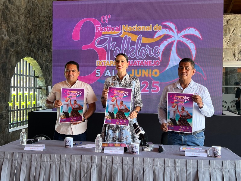 Anuncian Festival Nacional del Folklor en Ixtapa-Zihuatanejo