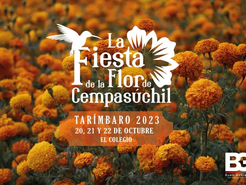 Anuncian Fiesta de la Flor de Cempasúchil en Tarímbaro