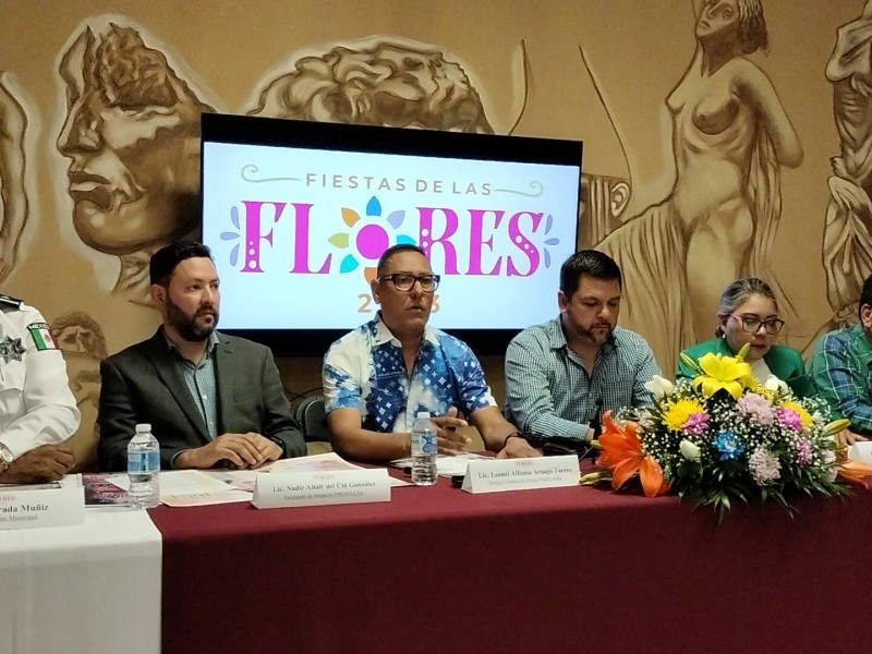 ANUNCIAN FIESTAS DE LAS FLORES 2023