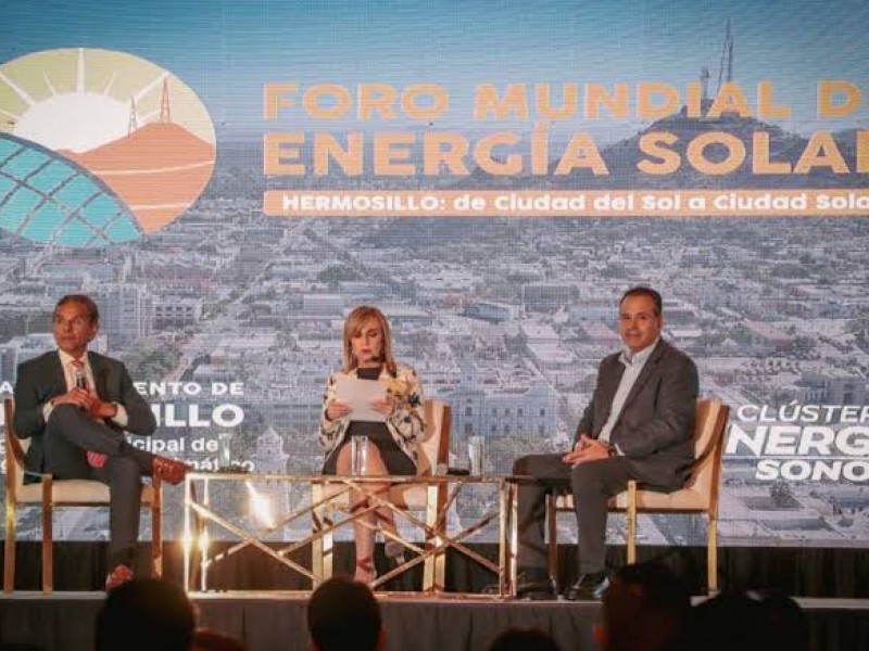 Anuncian Foro Mundial de Energía Solar en Hermosillo