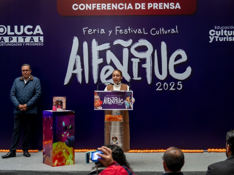 Anuncian la 56 edición de la Feria del Alfeñique, Toluca