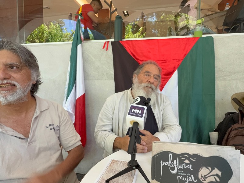 Anuncian marcha pro Palestina el próximo 1 de septiembre