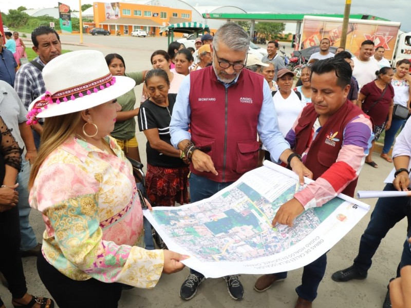 Anuncian obra vial para Suchiate