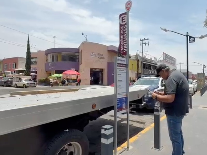 Anuncian operación parquímetros en Ecatepec