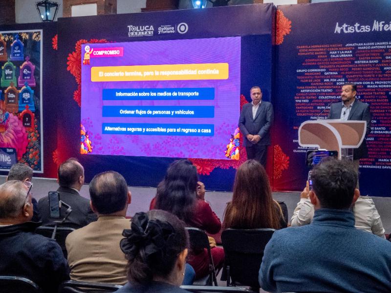 Anuncian operativo de transporte y actividades culturales para la Feria del Alfeñique