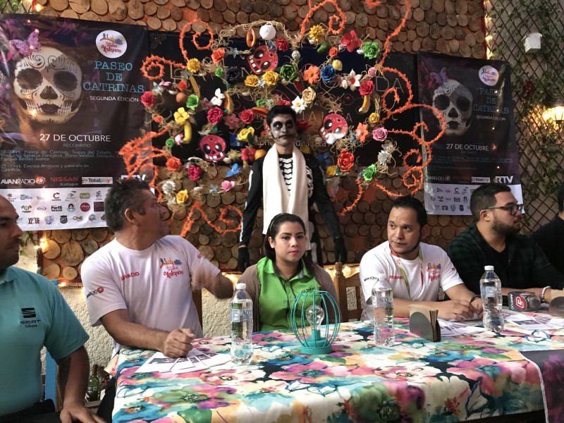 Anuncian Paseo de Catrinas en Xalapa