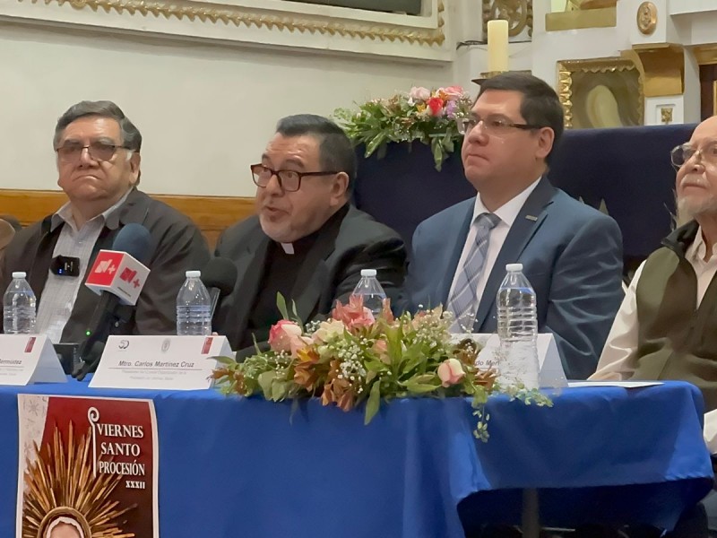 Anuncian procesión de Viernes Santo en Puebla