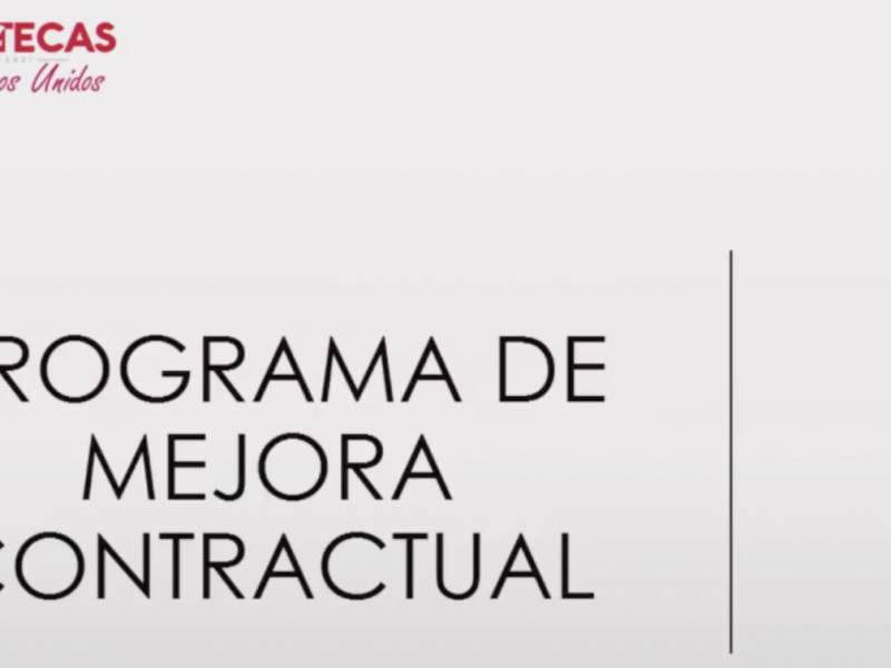 Anuncian programa de mejora contractual en administración estatal