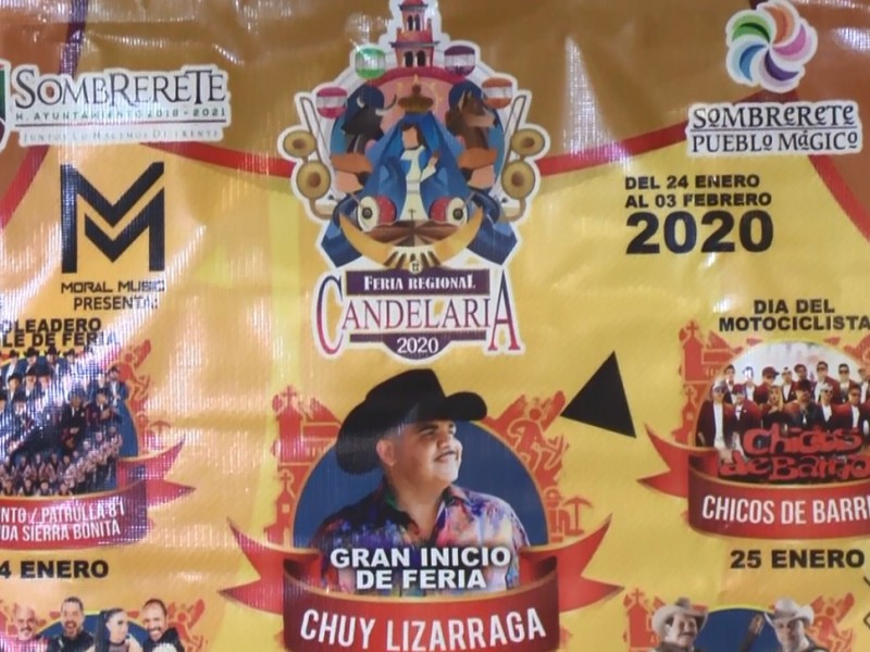 Anuncian programa para Feria de la Candelaria