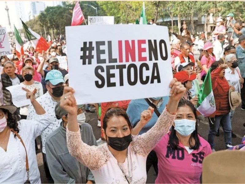 Anuncian protestas en norte de México contra reforma electoral