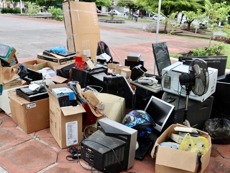 Anuncian recolección de aparatos electrónicos en Villa de Álvarez