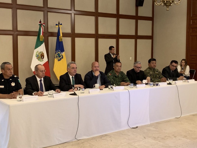 Anuncian reducción de delitos en Jalisco