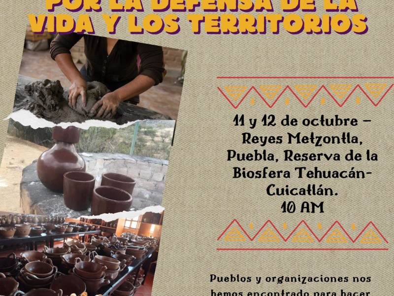 Anuncian tercer foro por la defensa de los territorios