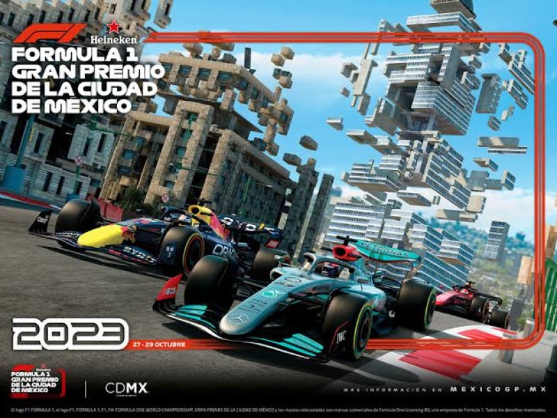 Anuncian venta anticipada de boletos para GP México 2023