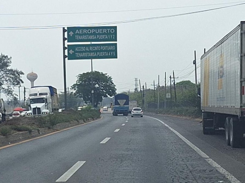 Anuncian vías alternas por obras en acceso al Puerto de Veracruz: SICT