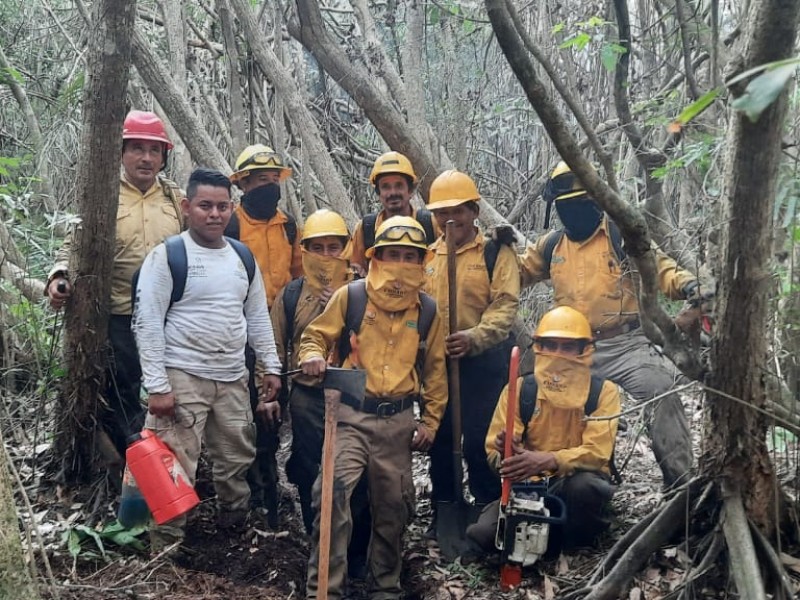 Apagar un incendio no es una labor sencilla: combatientes